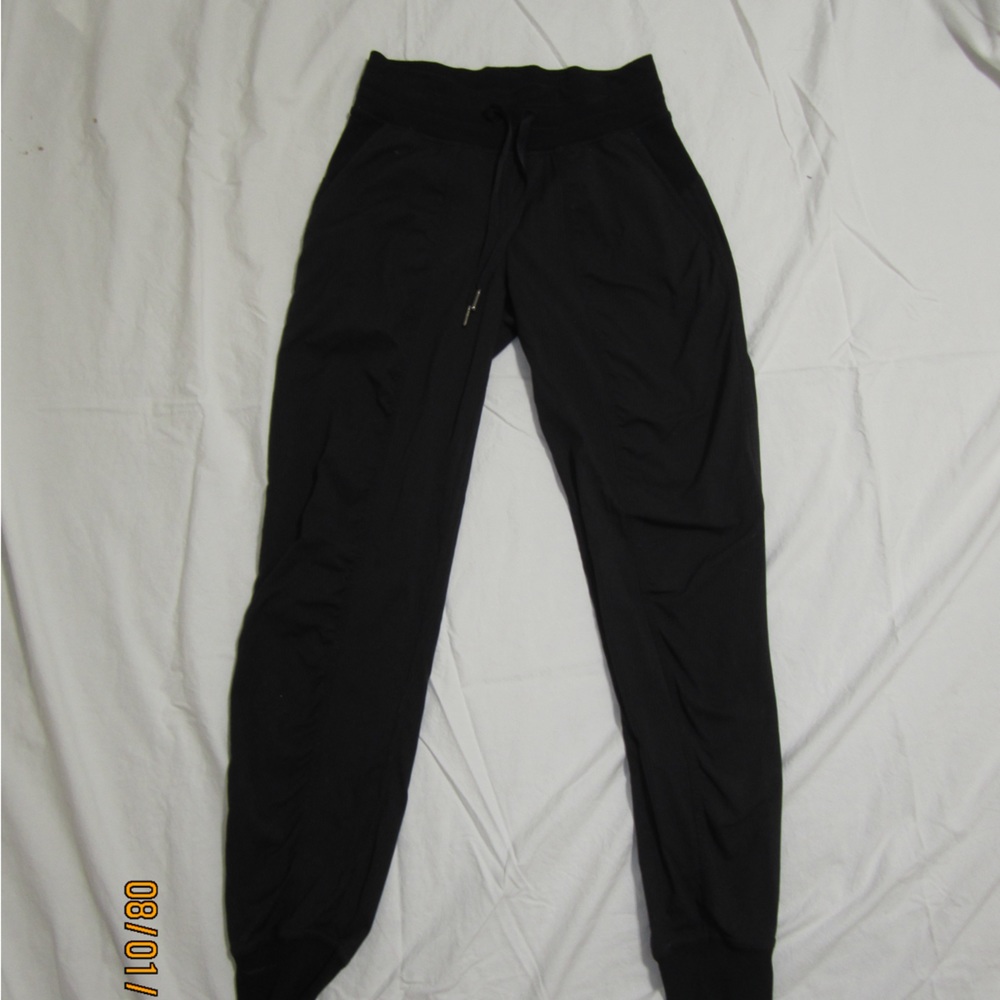 Black Lululemon Dance Studio Joggers size 2